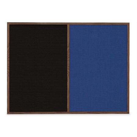 United Visual Products Slim Style Indoor Enclosed Radius Corkbo UVRDS48SB-BRONZE-BUFF